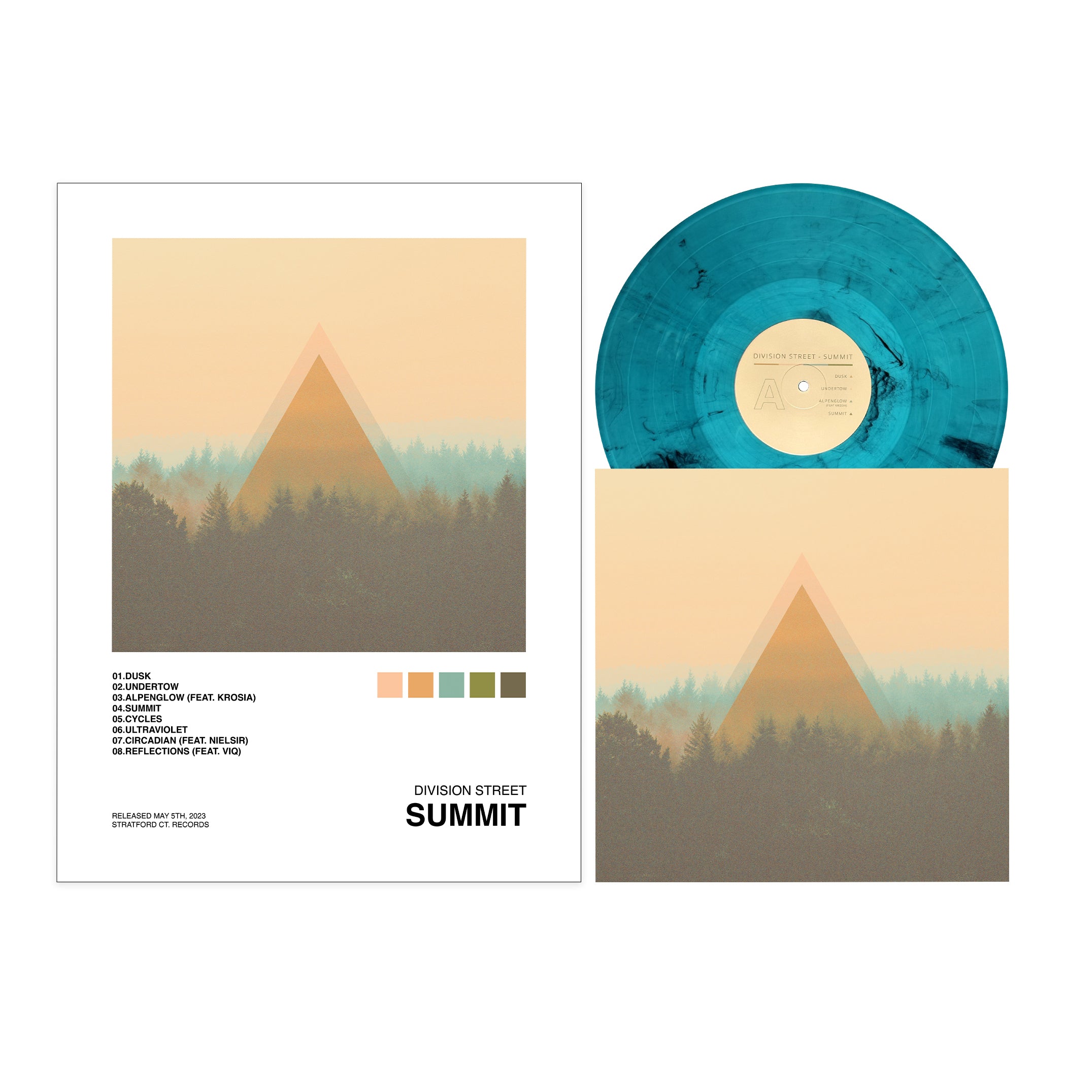 Division Street Summit ( BUNDLE 2 POSTER/VINYL) Stratford Ct. Records