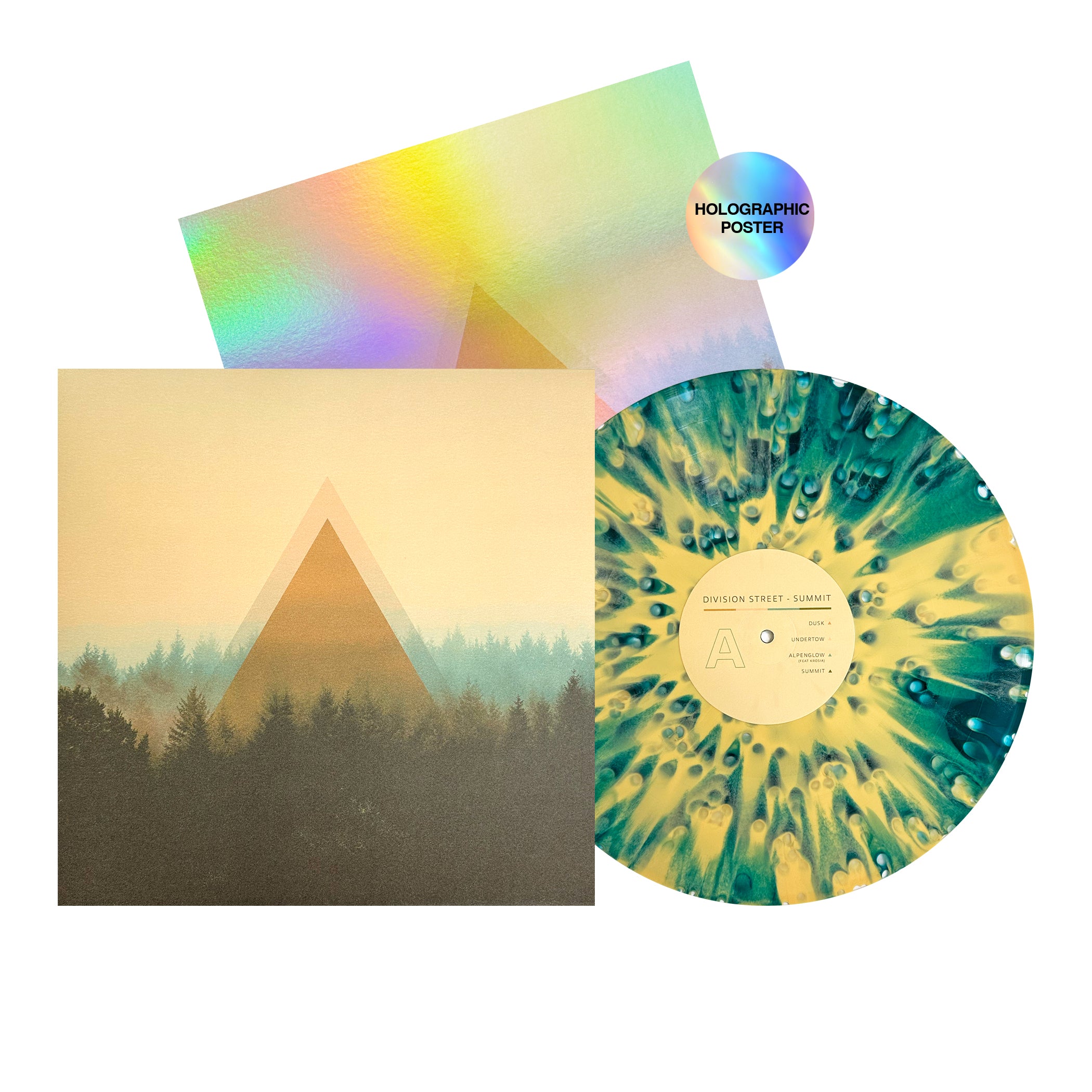 Division Street Summit Holo Poster + Resin Burst Bundle Stratford