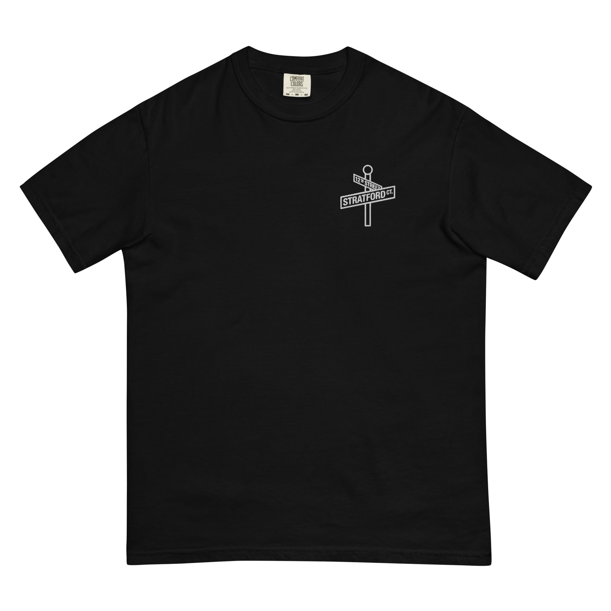 Stratford Ct. Embroidered Logo Tee